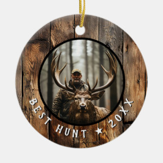 Hunter Commemorative Keepsake Year Keramisch Ornament