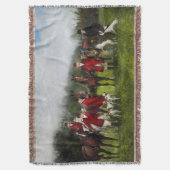 Hunter - De vossenjacht - Tally-ho 1924 Deken (Voorkant Verticaal)