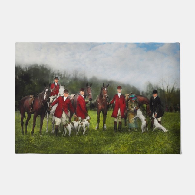 Hunter - De vossenjacht - Tally-ho 1924 Deurmat (Voorkant)