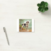 Hunter dog met vogel in de mond post-it® notes (Kantoor)