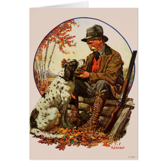 Hunter en Spaniel (Voorkant)