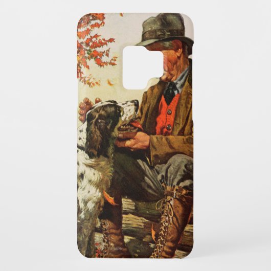 Hunter en Spaniel Case-Mate Samsung Galaxy Hoesje (Achterkant)