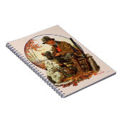 Hunter en Spaniel Notitieboek (Rechterzijde)