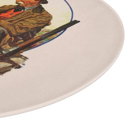 Hunter en Spaniel Snijplank (Hoek)