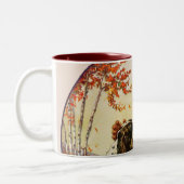 Hunter en Spaniel Tweekleurige Koffiemok (Links)