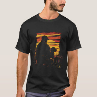Hunter en zijn trouwe hond t-shirt