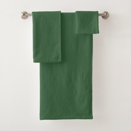 Hunter Green Bad Handdoek (Insitu)
