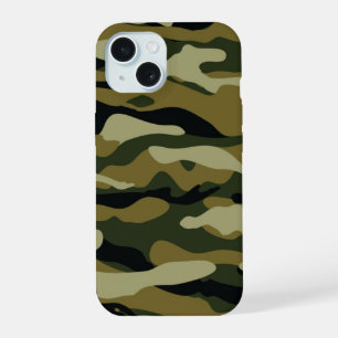 Hunter Green Camo iPhone 15 Hoesje