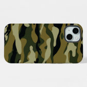 Hunter Green Camo iPhone Hoesje (Achterkant horizontaal)