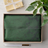 Hunter Green Elegant Succulent Pattern Decoupage Tissuepapier (Geschenk)
