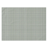 Hunter Green en White Plays Design Tafelkleed (Voorkant (Horizontaal))