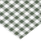Hunter Green en White Plays Design Tafelkleed (Gekanteld)