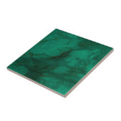 Hunter Green Marble Tegeltje (Zijkant)