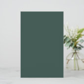 Hunter Green Solid Color (Staand voorkant)