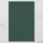 Hunter Green Solid Color (Achterkant)