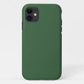 Hunter Green Tough iPhone 11 Coque (Dos)