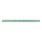 Hunter Green White Striped Holiday Lint (Voorkant)