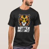 Hunter Instinct Tiger Head T-shirt (Voorkant)