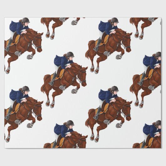 Hunter Jumper Cadeaupapier (Vlak)