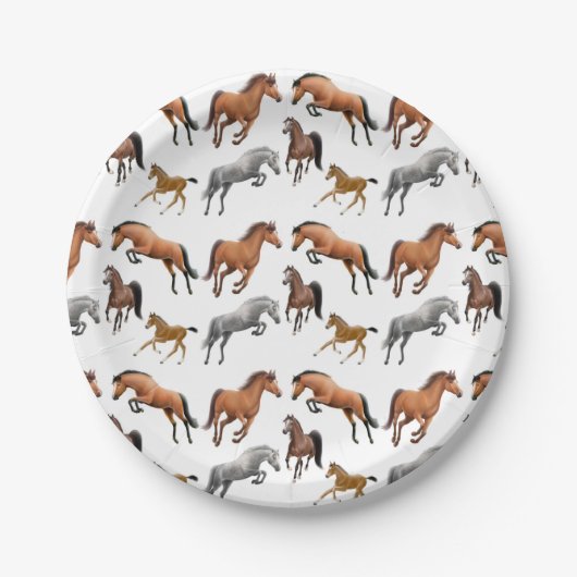 Hunter Jumper Horses met Bord van gestreken fijn p (Voorkant)