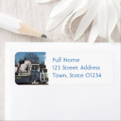Hunter Jumper Mailing Label (Insitu)