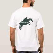Hunter/Jumper Silhouette T-shirt (Achterkant)