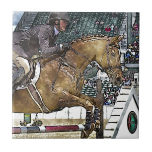 Hunter Jumper Tegeltje