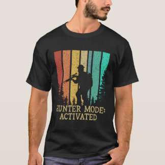 Hunter Mode Geactiveerde Jacht Vakantie Dierenwink T-shirt
