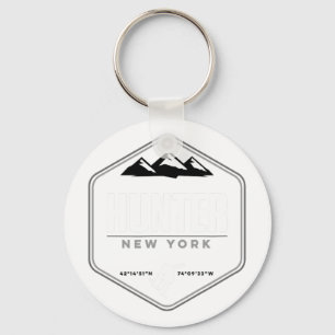 Hunter Mountain met snowboard T Sleutelhanger