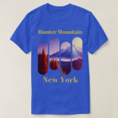 Hunter Mountain ski New York 3 T-shirt (Design voorkant)