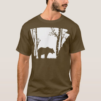Hunter op de Beer van Brown Grizzly - Arkansas-kaa T-shirt