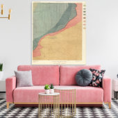 Hunter Park Special Sheet Atlas Map Canvas Afdruk (Insitu (Woonkamer))