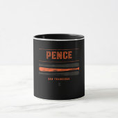 Hunter Pence  Baseball Bat Gameday Mok (Midden)