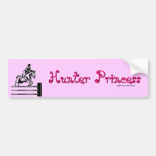 Hunter Princess Bumpersticker