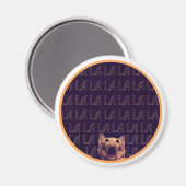 Hunter S. Thomcat magneet (Voorkant / Achterkant)