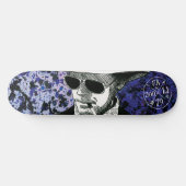 Hunter S Thompson, Land Bat Skateboard (Horizontaal)