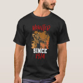 Hunter since 1974 t-shirt (Voorkant)