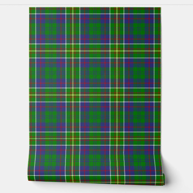 Hunter Tartan Plaid Schotse Clan Behang (Afrollen)