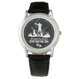 Hunter Watch Hunter Quote Mannen Horloge
