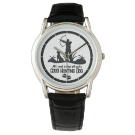 Hunter Watch Hunter Quote Mannen Horloge