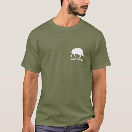Hunter Wild Boar Keiler Wildsau Hunter T-shirt (Voorkant)
