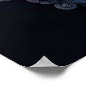 Hunter Wolf Illustratie Poster (Hoek)