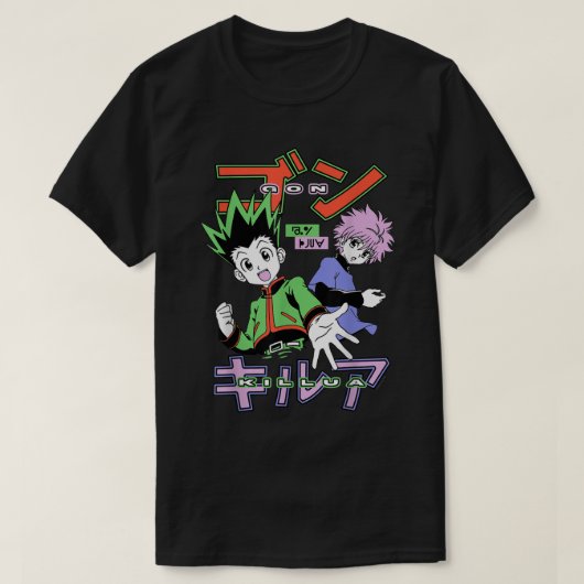 Hunter x Hunter Gon en Killua T-shirt (Design voorkant)