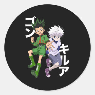 Hunter X Hunter Gon en UA Ronde Sticker