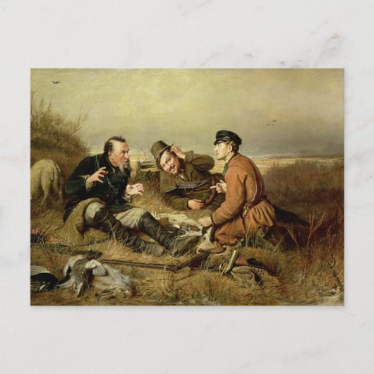 Hunters, 1816 briefkaart (Voorkant)
