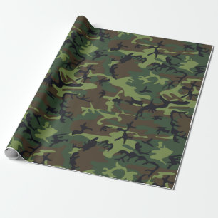 Hunters camo gift cadeaupapier