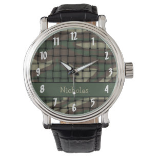 Hunter's Camouflage Horloge