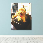 Hunter's Canvas Afdruk (Insitu (Houten vloer))