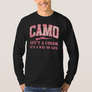 Hunters Deer Camo is geen kleur, maar een manier T-shirt