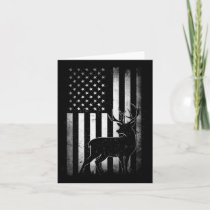 Hunters Deer US American Flag Camo Cam Kaart